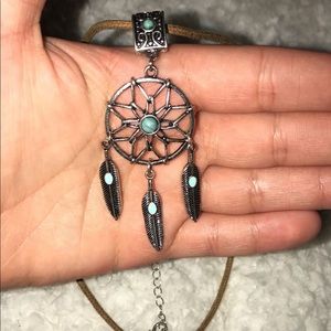 Dream catcher necklace